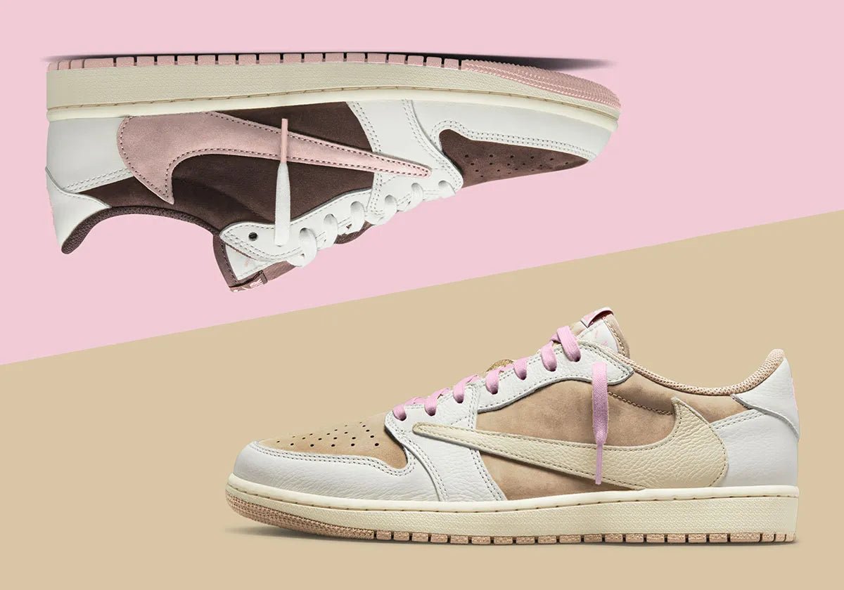 Travis Scott x Air Jordan 1 Low OG SP Pink Pack Preview and Details Photos HubResell