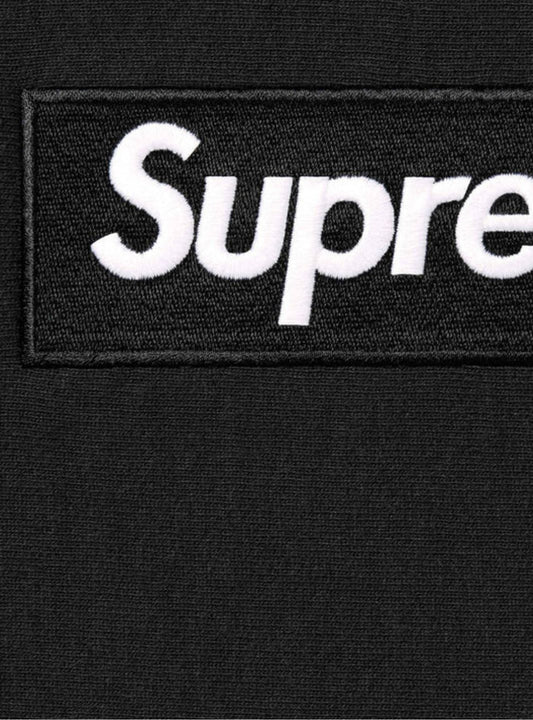 Supreme Box Logo Hooded Sweatshirt Black (FW24)