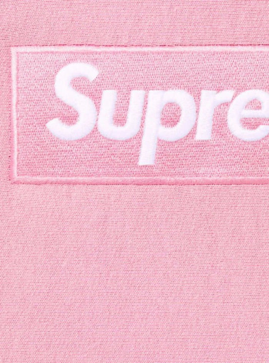 Supreme Box Logo Hooded Sweatshirt Dusty Pink (FW24)