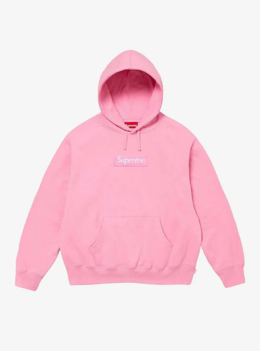 Supreme Box Logo Hooded Sweatshirt Dusty Pink (FW24)