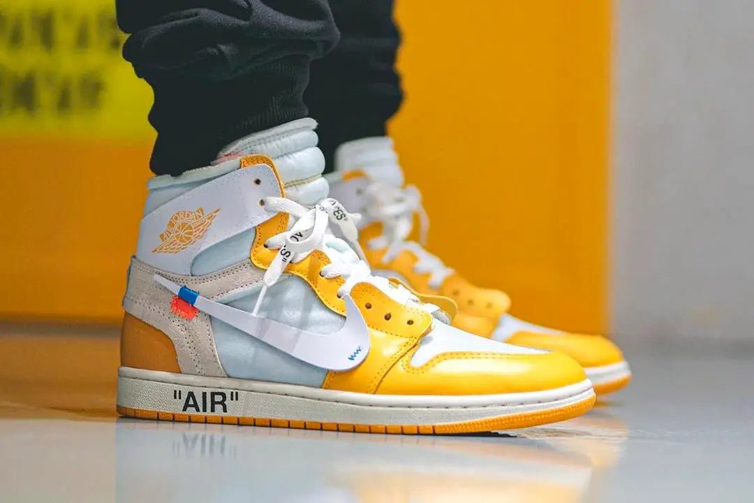 Off-White x Air Jordan 1 "Canary" nel 2025