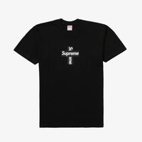 Maglietta Supreme Cross Box Logo nero - HubResell