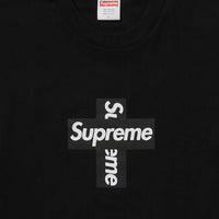 Maglietta Supreme Cross Box Logo nero - HubResell