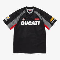 Maglietta Supreme / Ducati Soccer Jersey Nera - HubResell