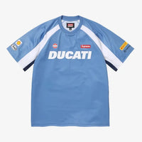 Maglietta Supreme /Ducati Soccer Jersey Blue - HubResell