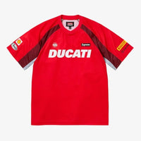 Maglietta Supreme /Ducati Soccer Jersey Red - HubResell