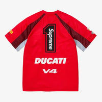 Maglietta Supreme /Ducati Soccer Jersey Red - HubResell