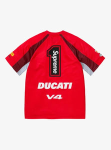 Maglietta Supreme /Ducati Soccer Jersey Red - HubResell.com - Streetwear e Sneakers Limitate