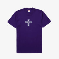 Supreme T-Shirt Cross Box Logo Tee Light Viola - HubResell