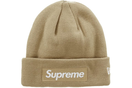 Supreme New Era Box Logo (FW23) - Sabbia - HubResellcappelloCsupreme