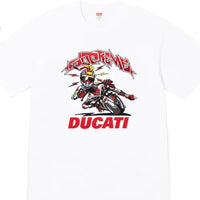 Maglietta Supreme Ducati Bike Tee - White - HubResell
