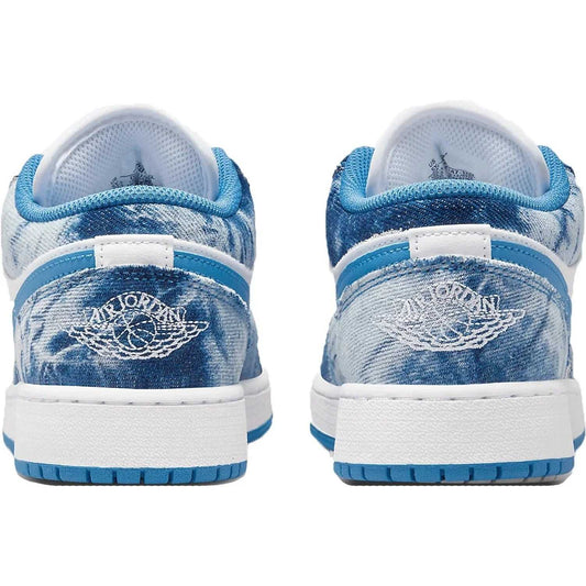 AIR JORDAN 1 LOW WASHED DENIM (GS) - HubResellsnikers