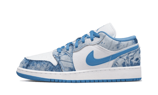 AIR JORDAN 1 LOW WASHED DENIM (GS) - HubResellsnikers