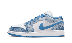 AIR JORDAN 1 LOW WASHED DENIM (GS) - HubResellsnikers