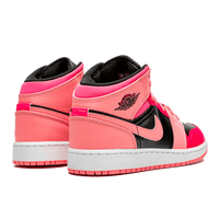 Air JORDAN 1 MID CORAL CHALK (GS) - HubResell