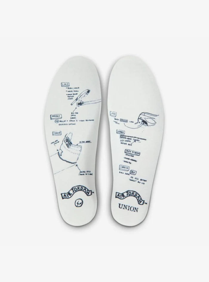 Air Jordan 1 Retro High OG SP Fragment x Union LA Varsity Red Sport Royal