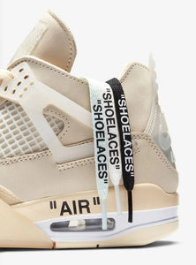 Air Jordan 4 Retro Off - White Sail - HubReselljordan4snikers