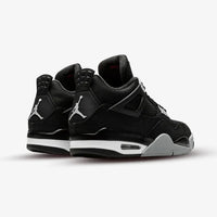 Air Jordan 4 Retro Black Canvas - HubResell