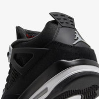 Air Jordan 4 Retro Black Canvas - HubResell