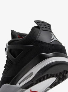 Air Jordan 4 Retro Black Canvas - HubReselljordan4lui