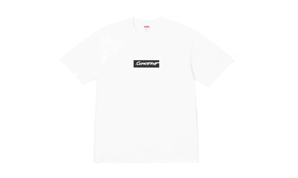 Supreme T - shirt Box Logo futura - Bianca - HubResellmaglietteSupreme