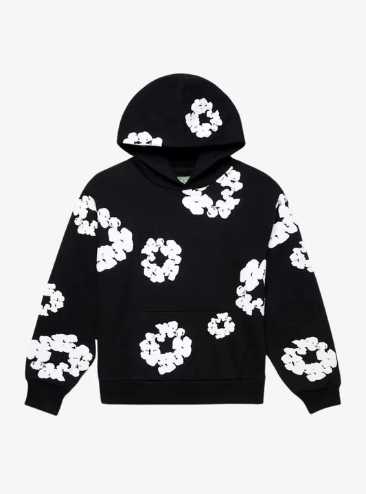 Denim Tears The Cotton Wreath Sweatshirt Black