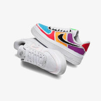 Nike Air Force 1 Lx Tear Reveal Black Swoosh