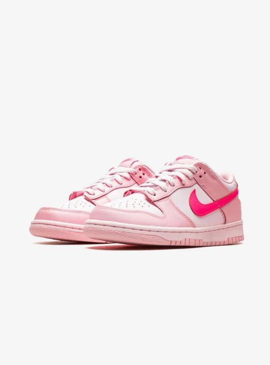 Nike Dunk Low Triple Pink (GS) - HubResell