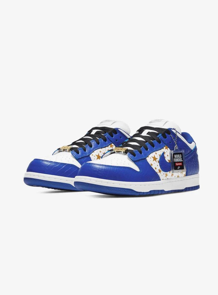 Nike SB Dunk Low Supreme Stars Hyper Royal