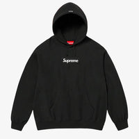 Supreme Box Logo Hooded Sweatshirt Black (FW24) - HubResell