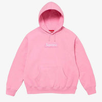 Supreme Box Logo Hooded Sweatshirt Dusty Pink (FW24) - HubResell