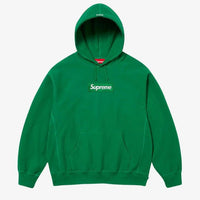 Supreme Box Logo Hooded Sweatshirt Green (FW24) - HubResell