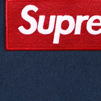Supreme Box Logo Hooded Sweatshirt Heather Navy (FW24) - HubResell