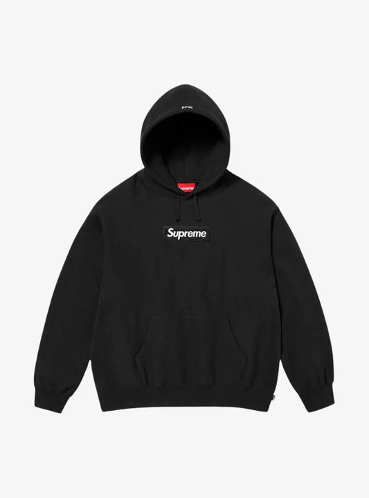 Felpa Supreme Box Logo Nera (FW23) - HubResell.com - Streetwear e Sneakers Limitate