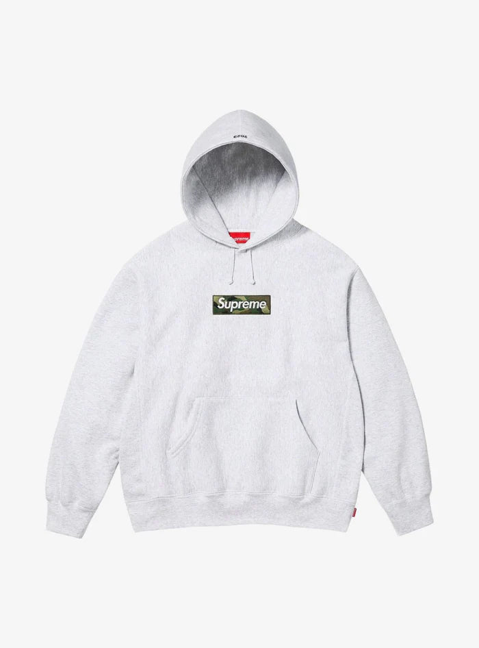 Felpa Supreme Box Logo Grey (FW23)