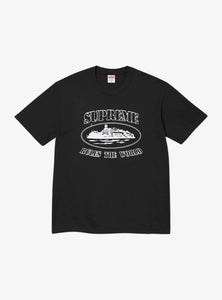 Maglietta SUPREME x Corteiz - Black - HubResell.com - Streetwear e Sneakers Limitate