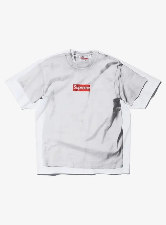 Supreme MM6 Maison Margiela Box Logo T-Shirt Bianca - HubResell.com - Streetwear e Sneakers Limitate