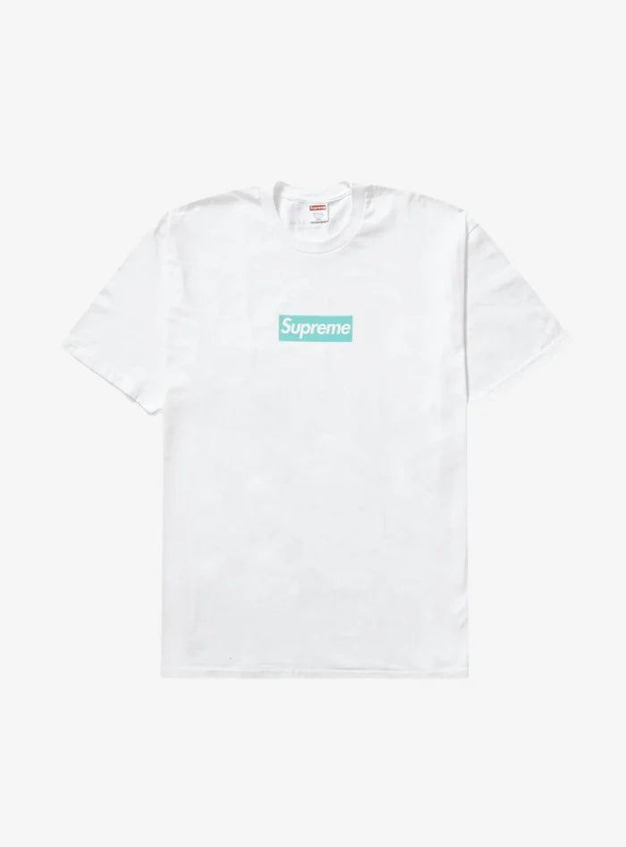 Supreme T-Shirt Tiffany Box Logo - HubResell