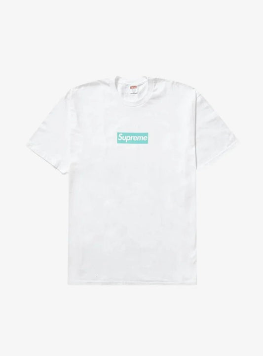 Supreme T-Shirt Tiffany Box Logo - HubResell