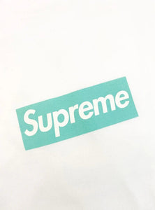 Supreme T-Shirt Tiffany Box Logo - HubResell